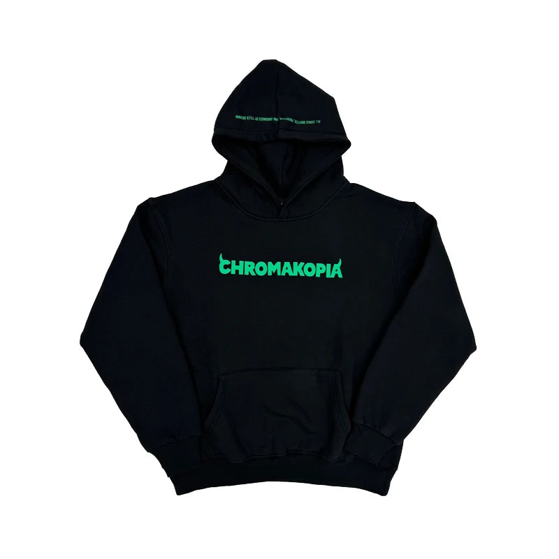 CHROMA KOPIA MASK Hoodie – Streetwear Pullover mit Animal-Motiv | Herren Hoodie aus dicker Baumwolle & Fleece