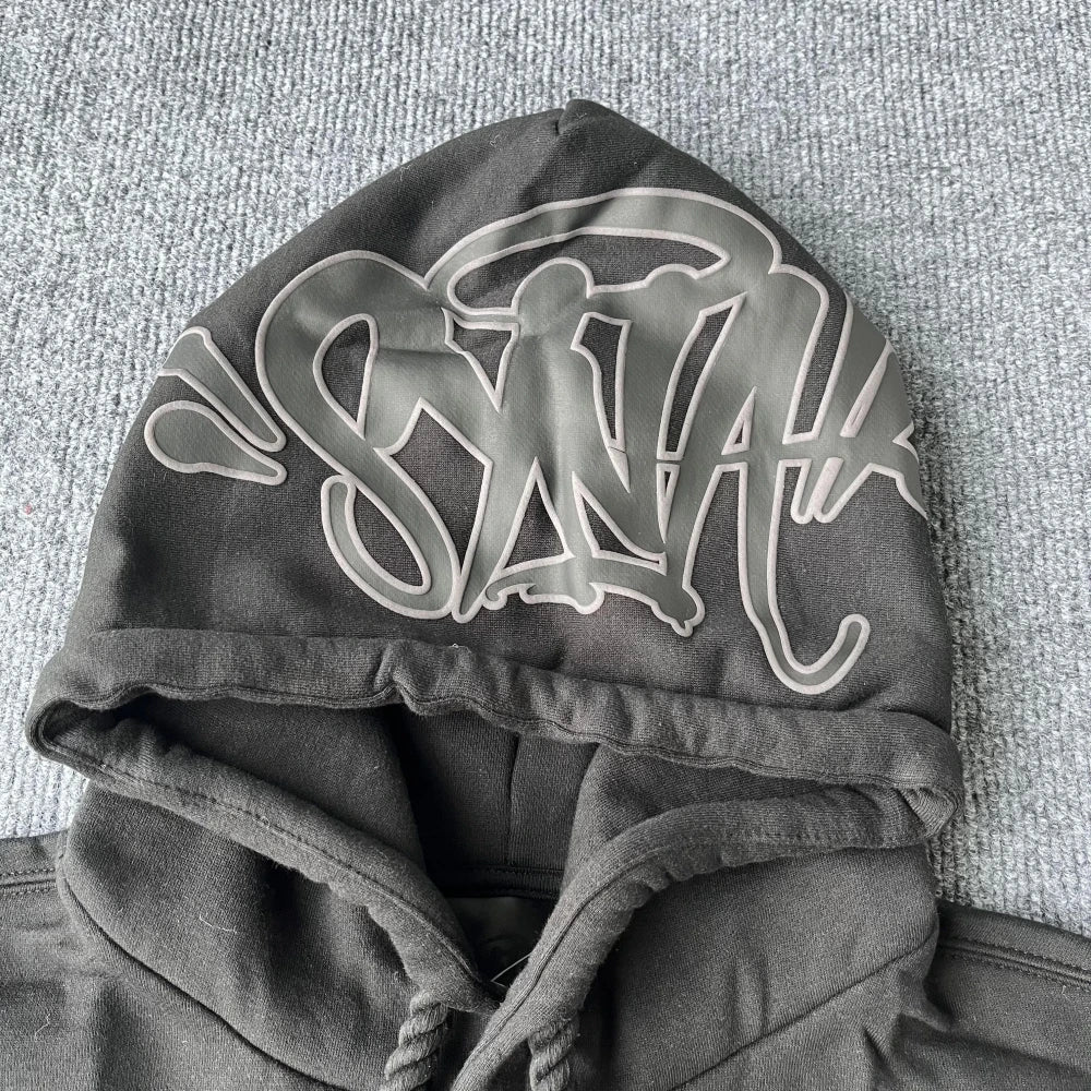 Sy-World Streetwear Tracksuit – Zweiteiliges Set für Herbst & Winter | Unisex Y2K Hip-Hop Style