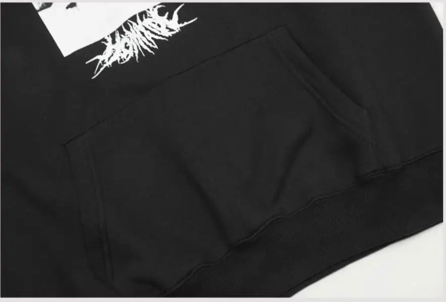 New Men DESTROY LONELY HOMIXIDE GANG KEN CARSON Pullover Hoodie – Samt-Baumwolle, dickes Fleece, US Größe (Modell N163)