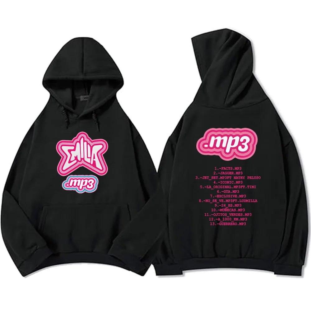 MP3 Emilia Mernes Hoodie – Herren Sweatshirt mit Grafikdruck