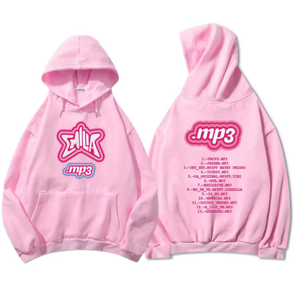 MP3 Emilia Mernes Hoodie – Herren Sweatshirt mit Grafikdruck