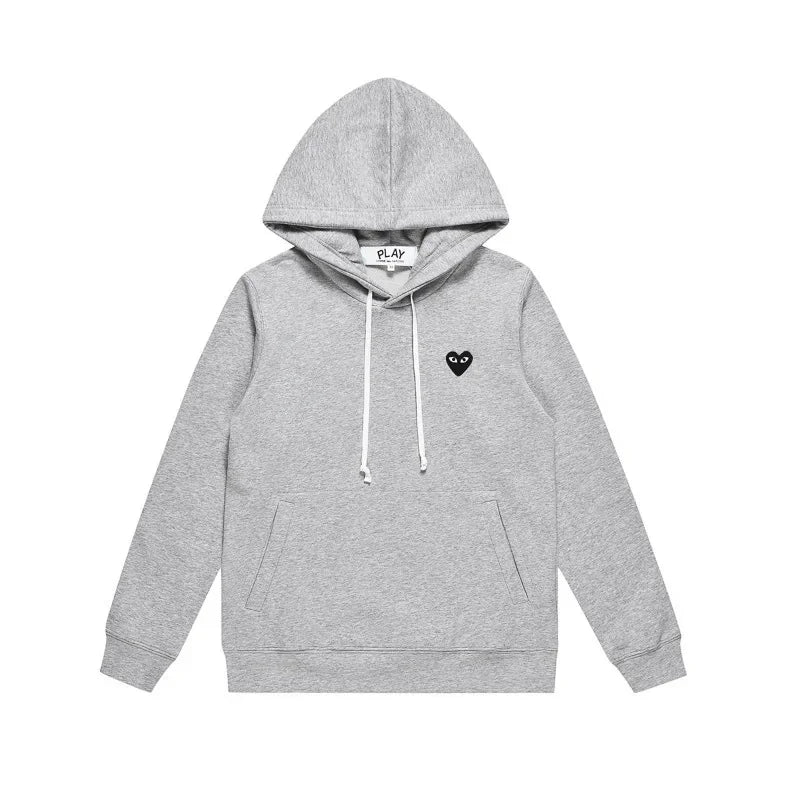 Herren Hoodie mit Herz-Print – College Style | Baumwolle | Pullover mit Kapuze | Cross-Border Fashion Trend