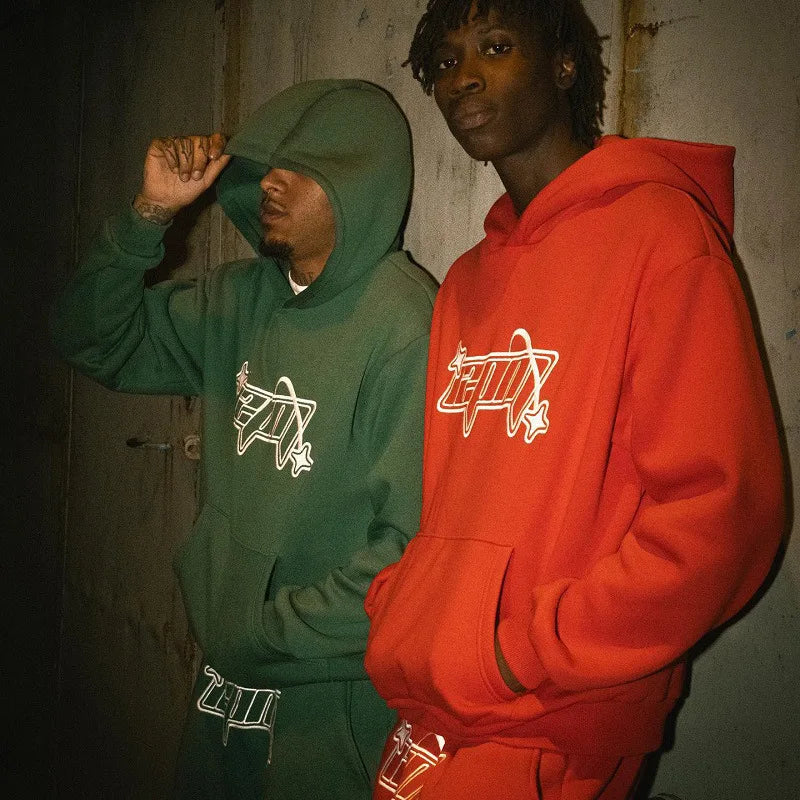 Y2K Hoodie im Hip-Hop & Harajuku Style – Oversized Kapuzenpullover für Herren | Punk Rock Gothic Streetwear (Winter 2024)