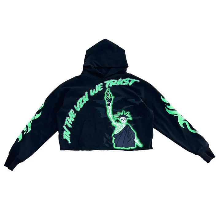 đ Y2K Oversized Hoodie mit buntem Letter-Print â Unisex Streetwear fĂŒr FrĂŒhling & Herbst