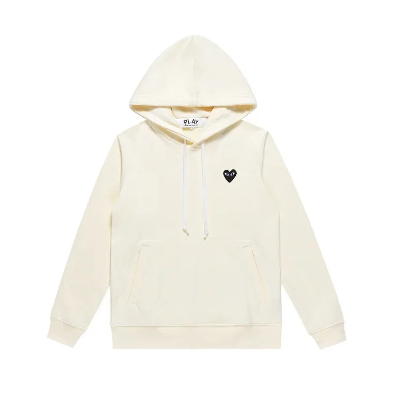 Herren Hoodie mit Herz-Print – College Style | Baumwolle | Pullover mit Kapuze | Cross-Border Fashion Trend