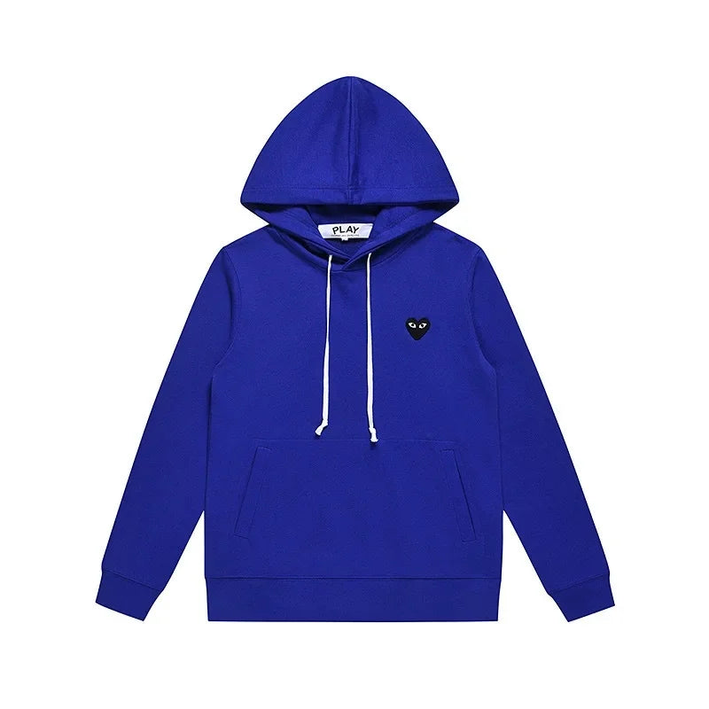 Herren Hoodie mit Herz-Print – College Style | Baumwolle | Pullover mit Kapuze | Cross-Border Fashion Trend