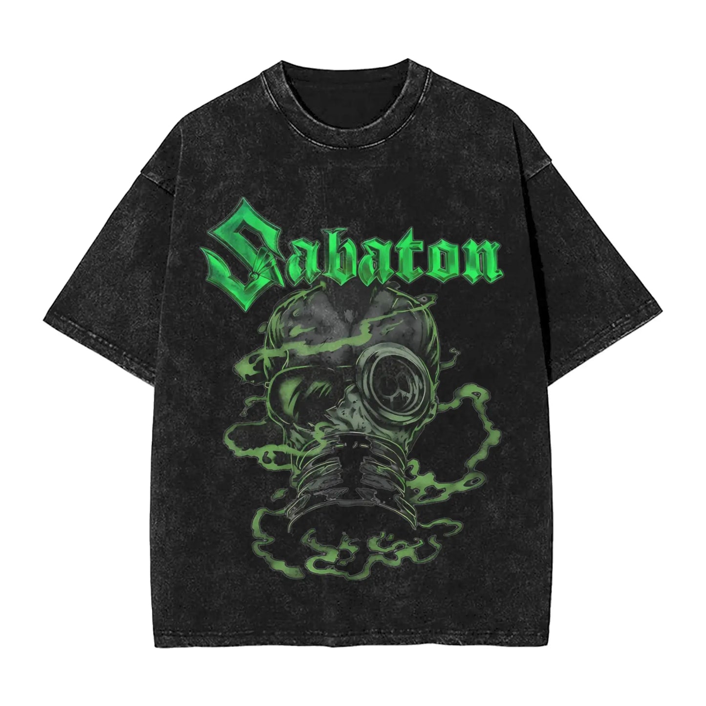 Oversized Metal Band T-Shirt – Sabaton Style | Unisex Vintage Look
