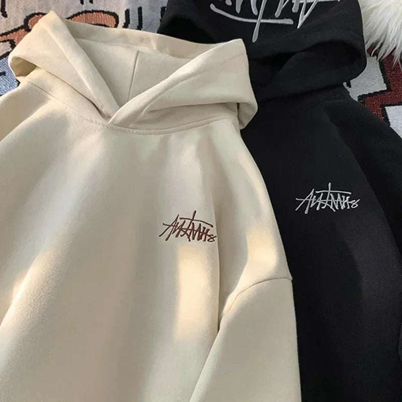 TFETTERS Herren Hoodie mit Stickerei – Neue Herbst/Winter 2025 Streetwear