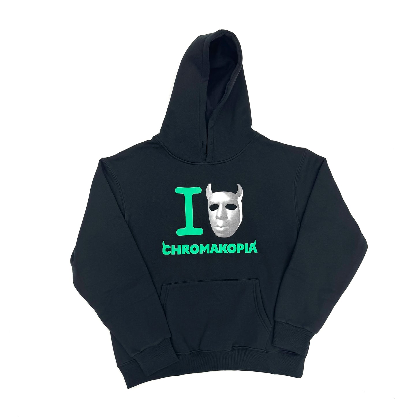 CHROMA KOPIA MASK Hoodie – Streetwear Pullover mit Animal-Motiv | Herren Hoodie aus dicker Baumwolle & Fleece