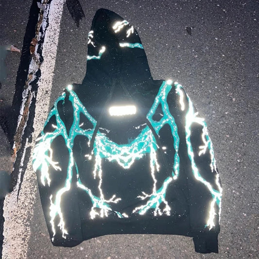 ⚡ MWJQ "Missing Since Thursday" Lightning Hoodie – 2025 High Street Fashion