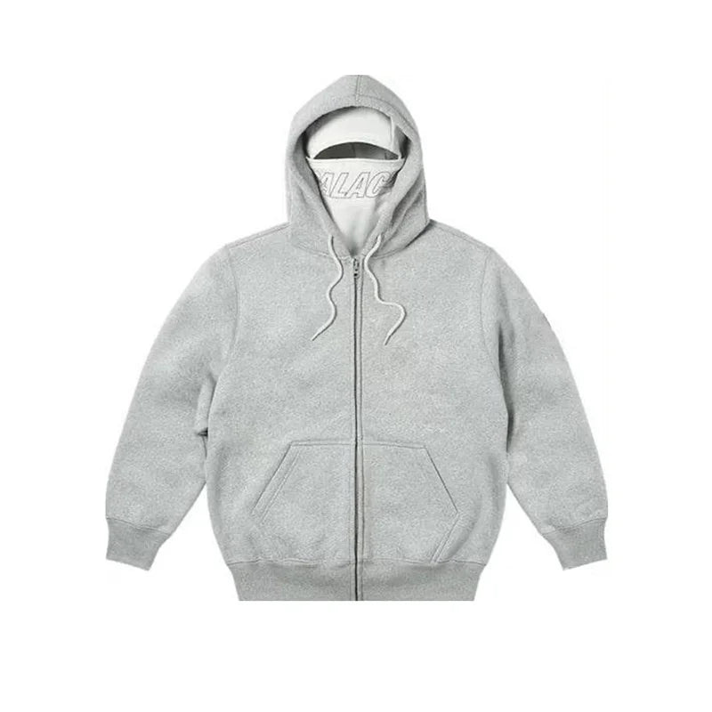 2025 Trend Y2K Harajuku Zipper Hoodie – Unisex mit Doppelkapuze
