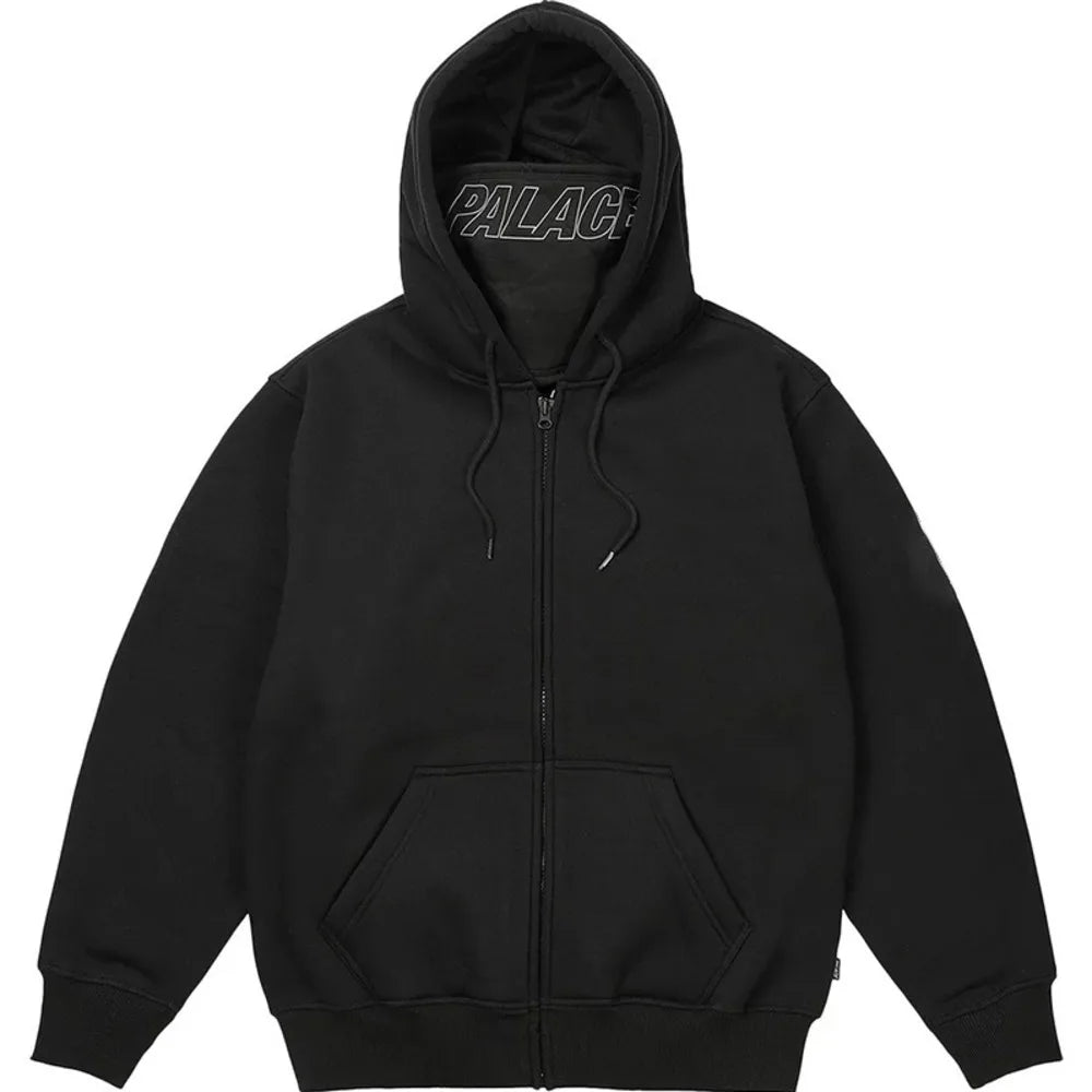 2025 Trend Y2K Harajuku Zipper Hoodie – Unisex mit Doppelkapuze