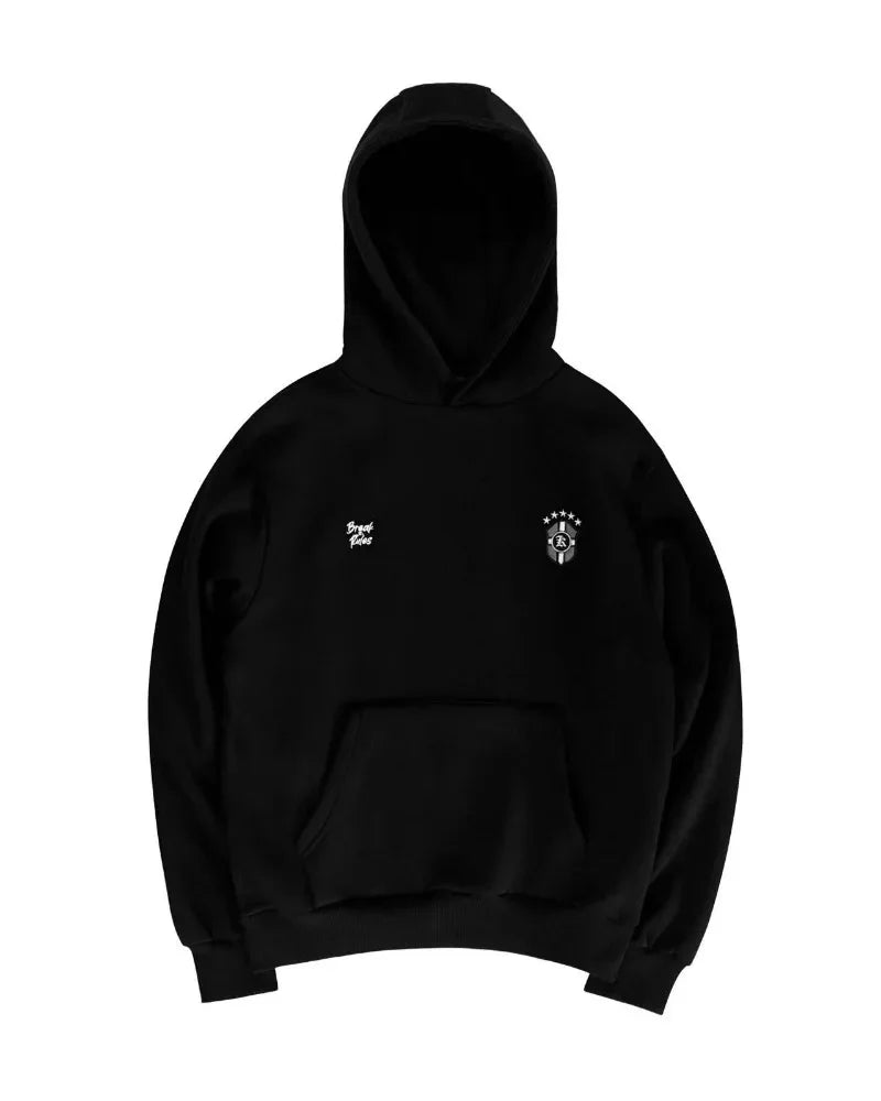 Y2K Gothic Streetwear Hoodie & Jogger Set – Oversized Harajuku Punk Outfit für Herren