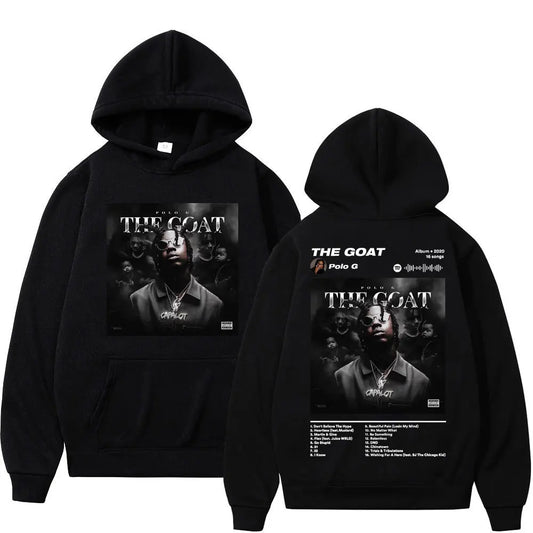 Polo G Album Hoodie – Oversized Streetwear mit Grafik-Print | Unisex für Männer & Frauen