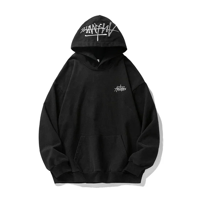 TFETTERS Herren Hoodie mit Stickerei – Neue Herbst/Winter 2025 Streetwear