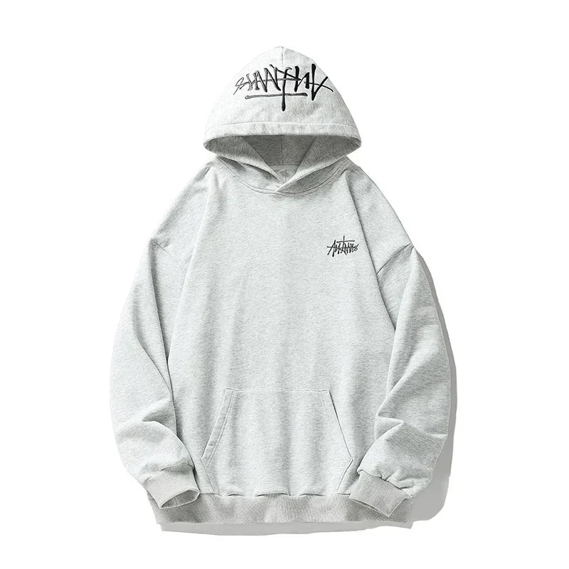 TFETTERS Herren Hoodie mit Stickerei – Neue Herbst/Winter 2025 Streetwear