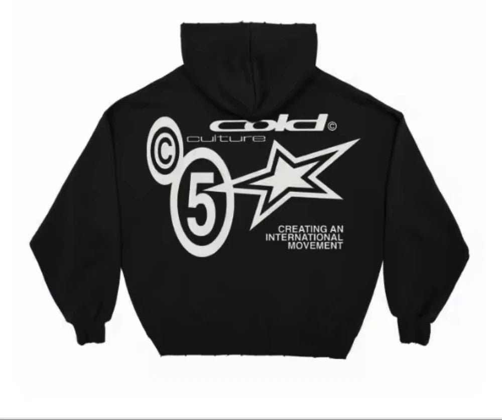 Y2K Harajuku Hoodie – Oversized Letterprint für Herbst & Winter (Unisex)
