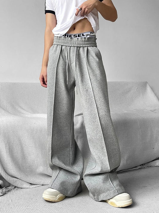 Y2K Vintage Jogginghose – Herren Schlaghose im Oversize-Look | Heavy-Duty Style