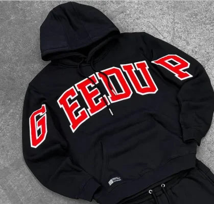 New Punk Goth Casual Loose Men Suit 2025 - American High Street Fashion Hoodie für Herren