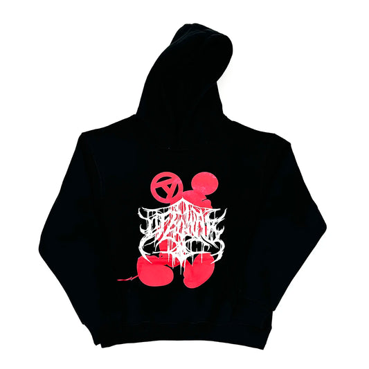 New Men Life is War Anniversary Pullover Hoodie – Samtiger Kapuzenpullover aus Baumwolle mit dickem Fleece (US-Größen)