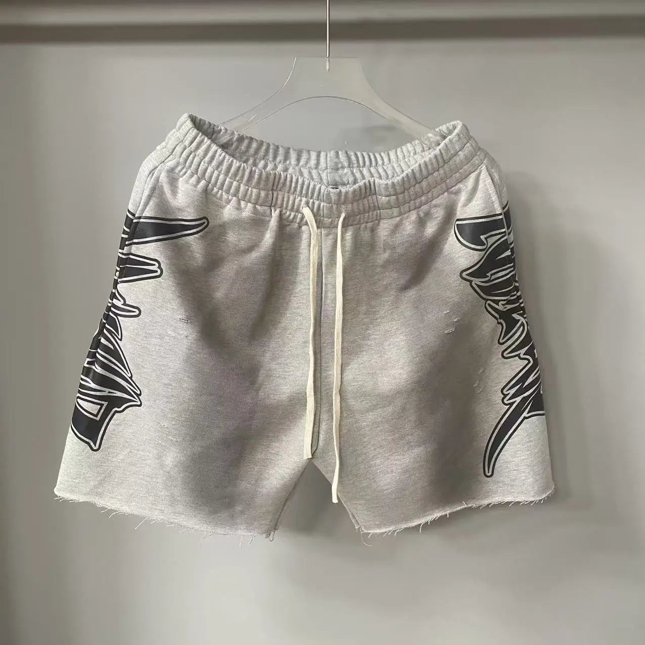 😇 25SS Mixed Emotion Angels Polo-Set – Stickerei Shirt & Shorts