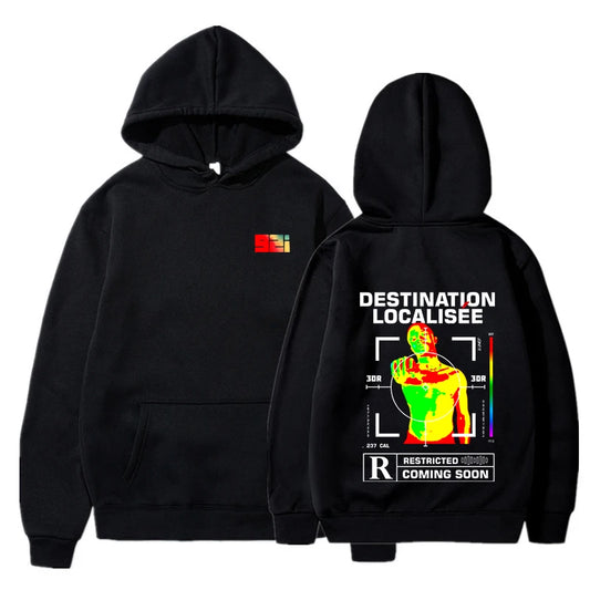 LA NUIT DE LA DIGNITÉ FÉMININE by Beautour Pamela – Herren Hoodie mit Print | Y2K Streetwear Style