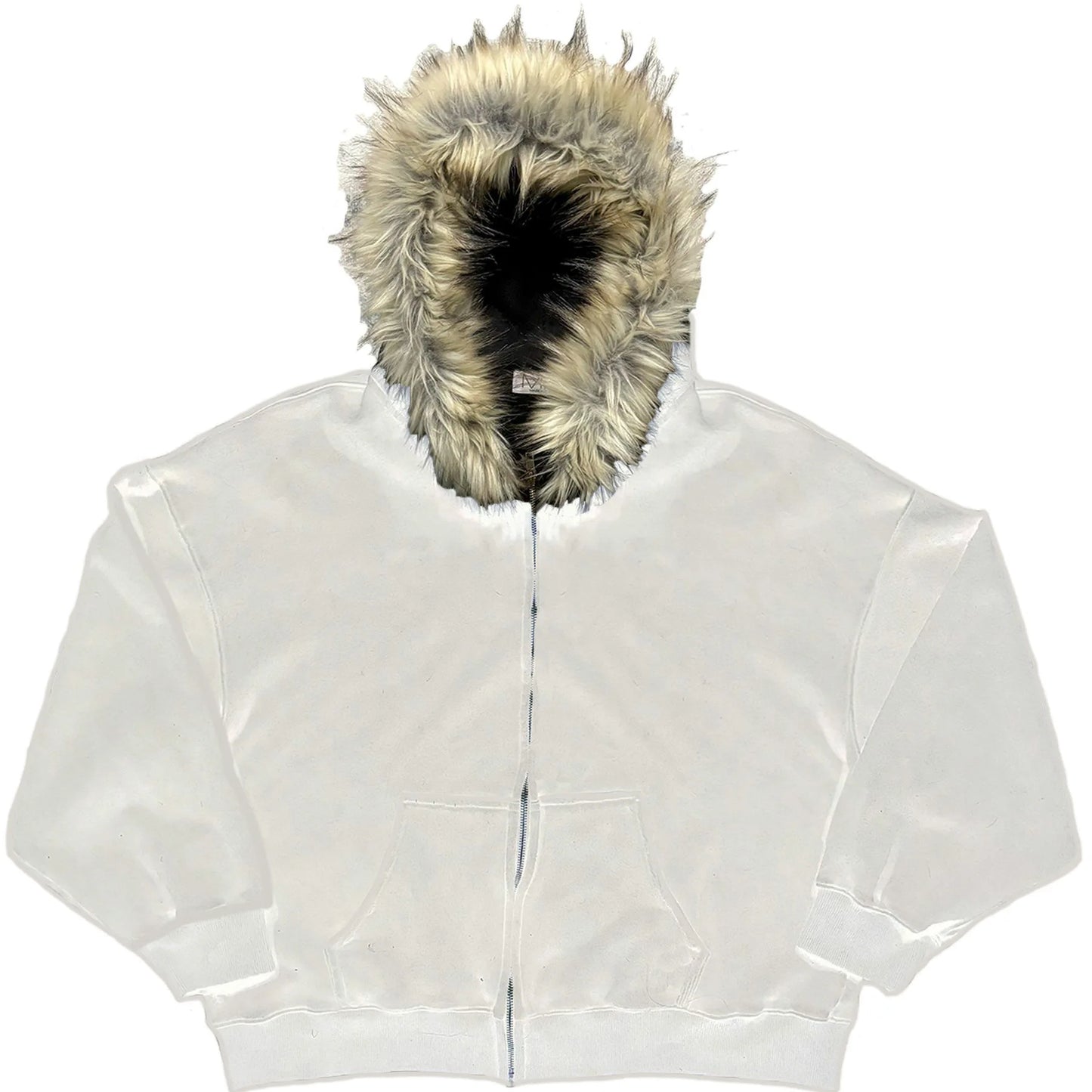 Fluffy Hat Hoodie – Retro Streetwear mit Y2K-Vibes