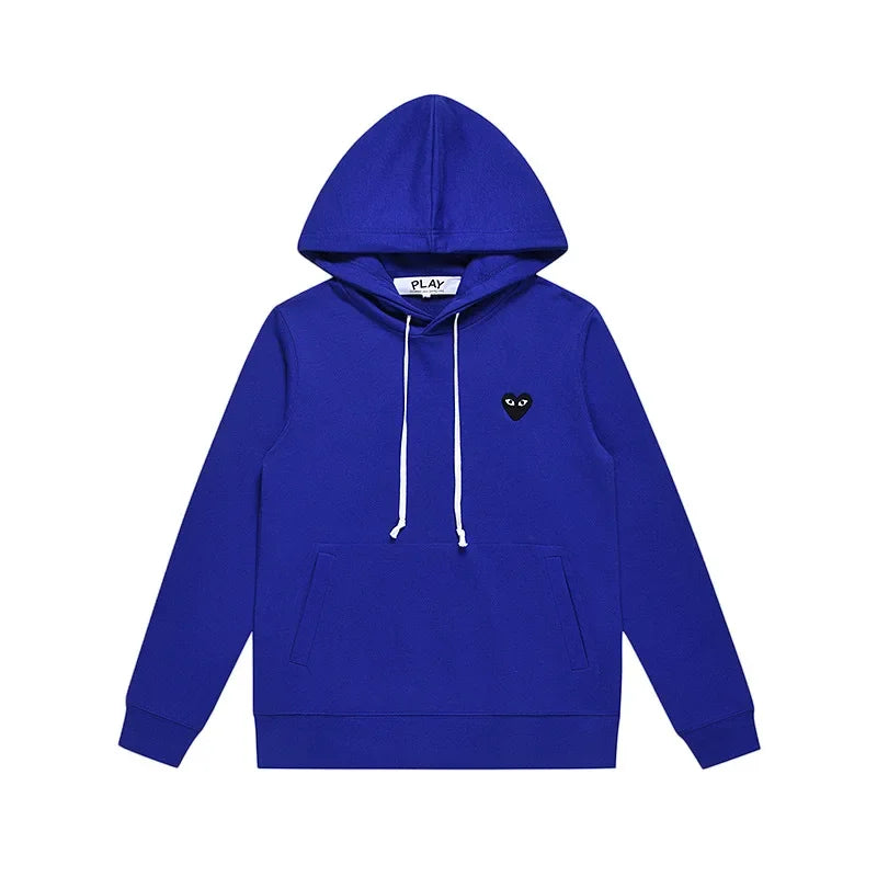 Herren Hoodie mit Herz-Print – College Style | Baumwolle | Pullover mit Kapuze | Cross-Border Fashion Trend