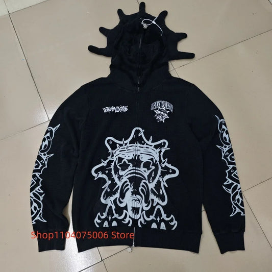 Glo Gang Zip Hoodie Streetwear Sweatshirt Premium Cotton Comfortable Casual Fashion Pullover