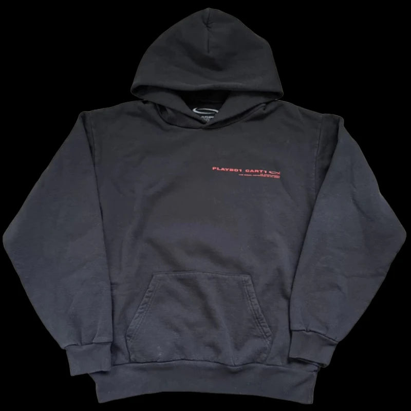 New Men 2025 Playboi Carti Opium x Complex US $ Pullover Hoodie – Hoody Hooded Sweatshirts aus Samt-Baumwolle, dickes Fleece, US Größe (Modell N304)