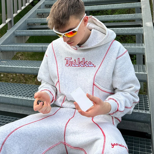 2025 Winter Externe Stickerei Letter Hoodie – Streetwear Hip Hop Trendy Pullover für Männer und Frauen