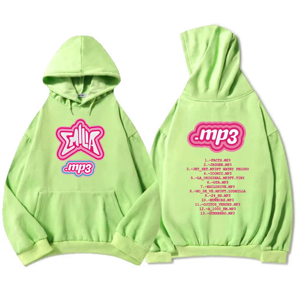 MP3 Emilia Mernes Hoodie – Herren Sweatshirt mit Grafikdruck