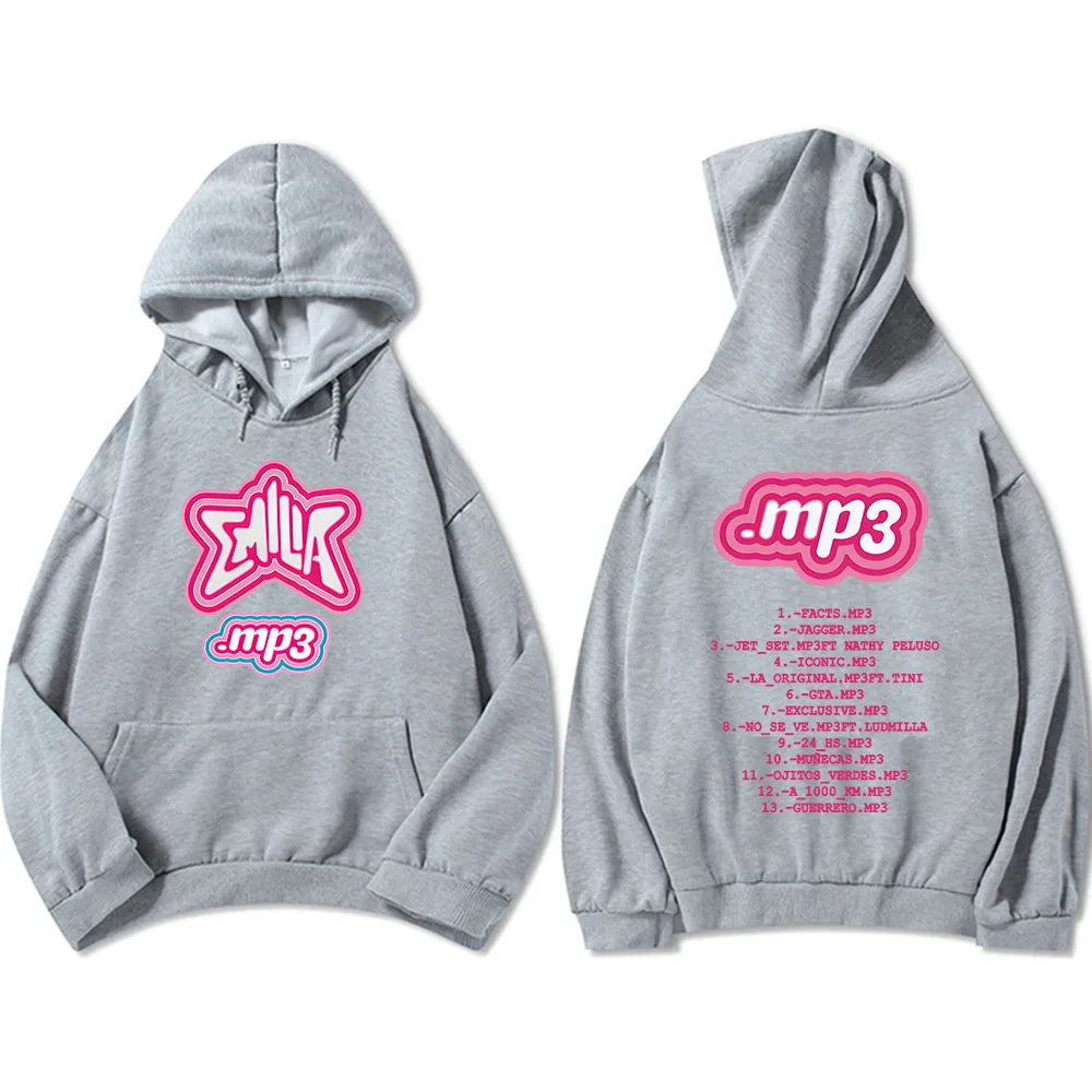 MP3 Emilia Mernes Hoodie – Herren Sweatshirt mit Grafikdruck