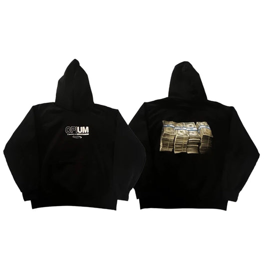 New Men 2025 Playboi Carti Opium x Complex US $ Pullover Hoodie – Hoody Hooded Sweatshirts aus Samt-Baumwolle, dickes Fleece, US Größe (Modell N304)