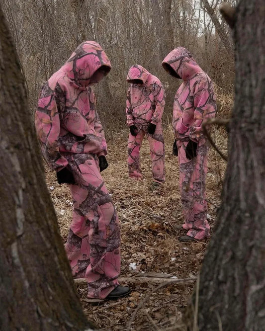 Y2K Camouflage Hoodie – Harajuku Streetwear für Damen & Herren | Hip-Hop Pullover im Retro-Stil