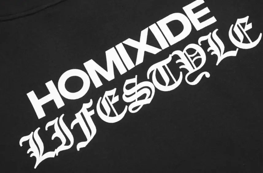 New Men DESTROY LONELY HOMIXIDE GANG KEN CARSON Pullover Hoodie – Samt-Baumwolle, dickes Fleece, US Größe (Modell N163)