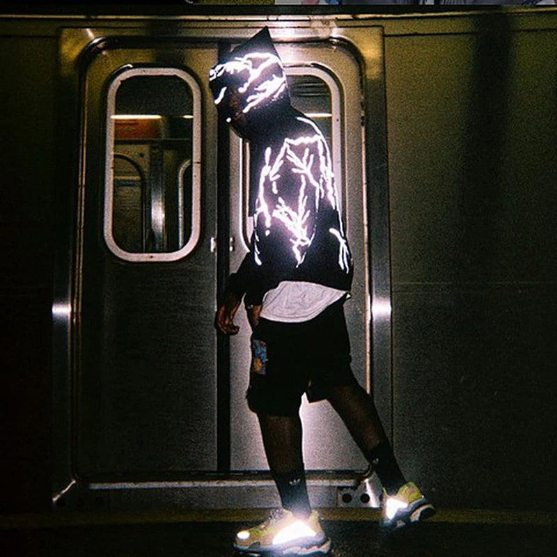 ⚡ MWJQ "Missing Since Thursday" Lightning Hoodie – 2025 High Street Fashion