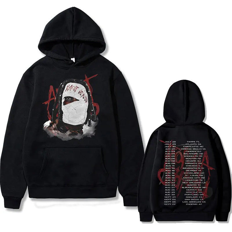 Lil Durk Hoodie – "Healing Tour" Kapuzenpullover für Männer & Frauen | Oversized Streetwear Sweatshirt | Hip-Hop Fashion