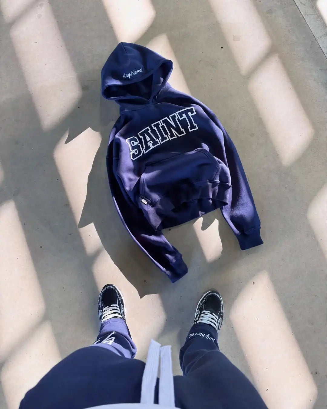 🖤 High Street Retro Style 2-teiliges Set – Hoodie & Jogginghose 🖤