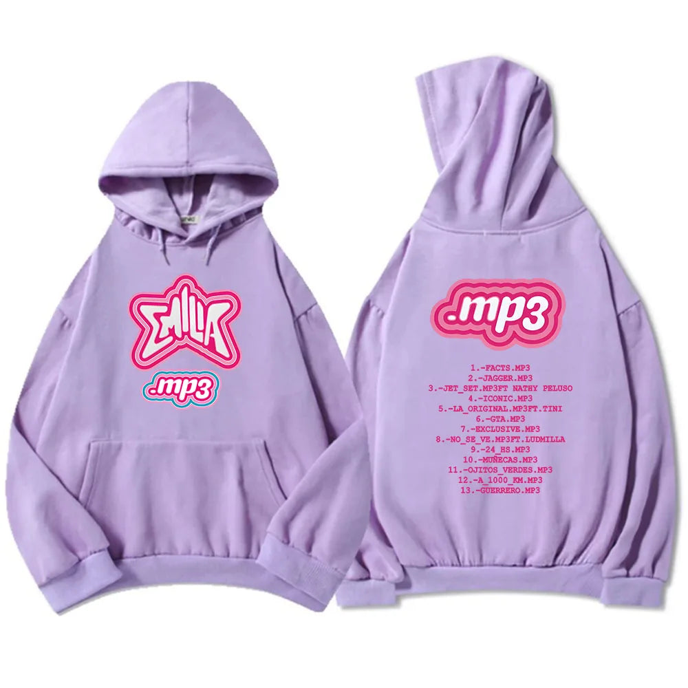 MP3 Emilia Mernes Hoodie – Herren Sweatshirt mit Grafikdruck