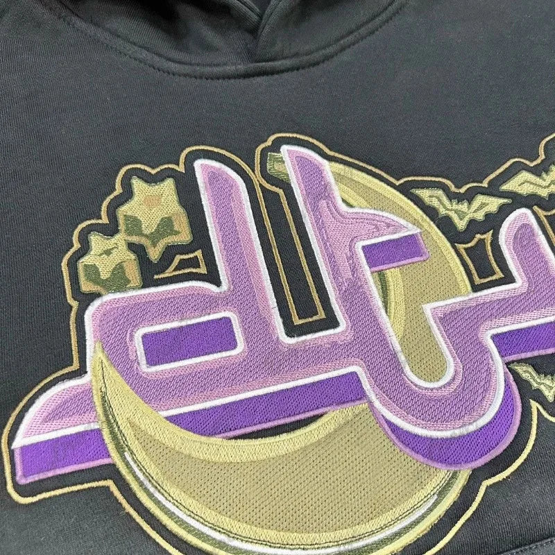 Y2K Zip Hoodie mit Flügel-Print – Lockerer Unisex-Hoodie für Herbst & Winter