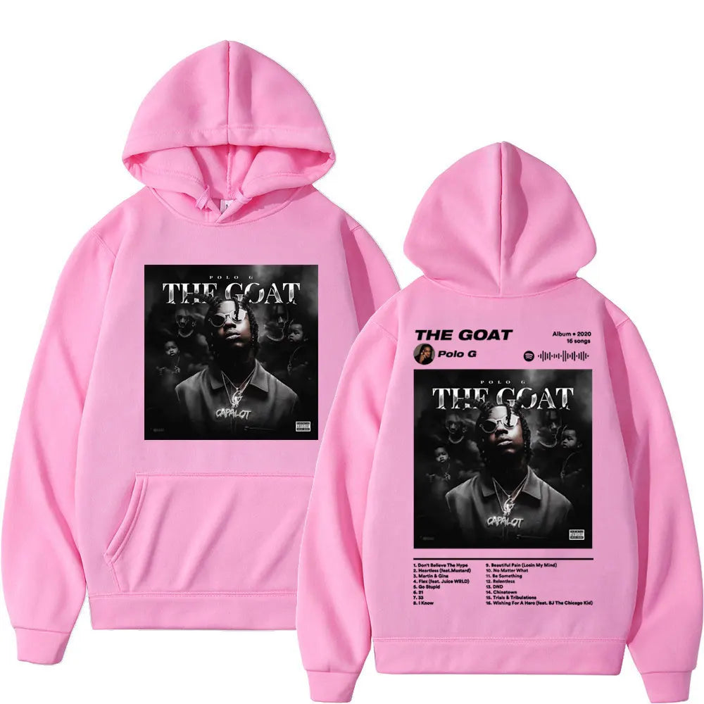 Polo G Album Hoodie – Oversized Streetwear mit Grafik-Print | Unisex für Männer & Frauen