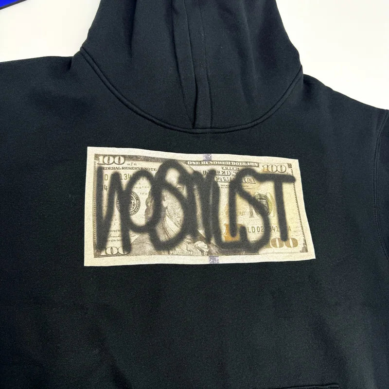 PLAYBOI CARTI x Destroy Lonely Hoodie – „100 Dollar Bill“ Edition | Velvet Cotton | Streetwear Pullover 2023