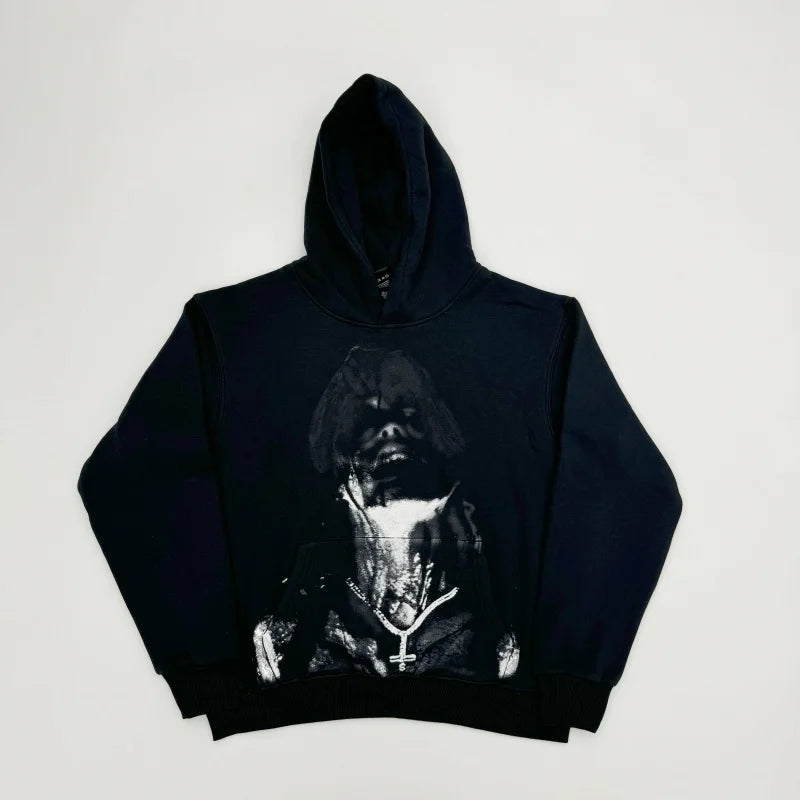 "DESTROY LONELY" Hoodie – Devil & Ken Carson Style | Fleecegefütterter Herren Pullover im Urban Look