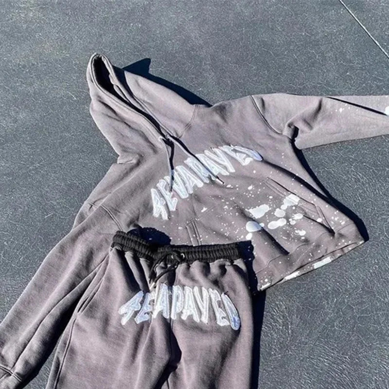 Y2K High Street Hoodie – Unisex Print-Sweatshirt für Herbst & Winter | Europäisch-Amerikanischer Streetstyle
