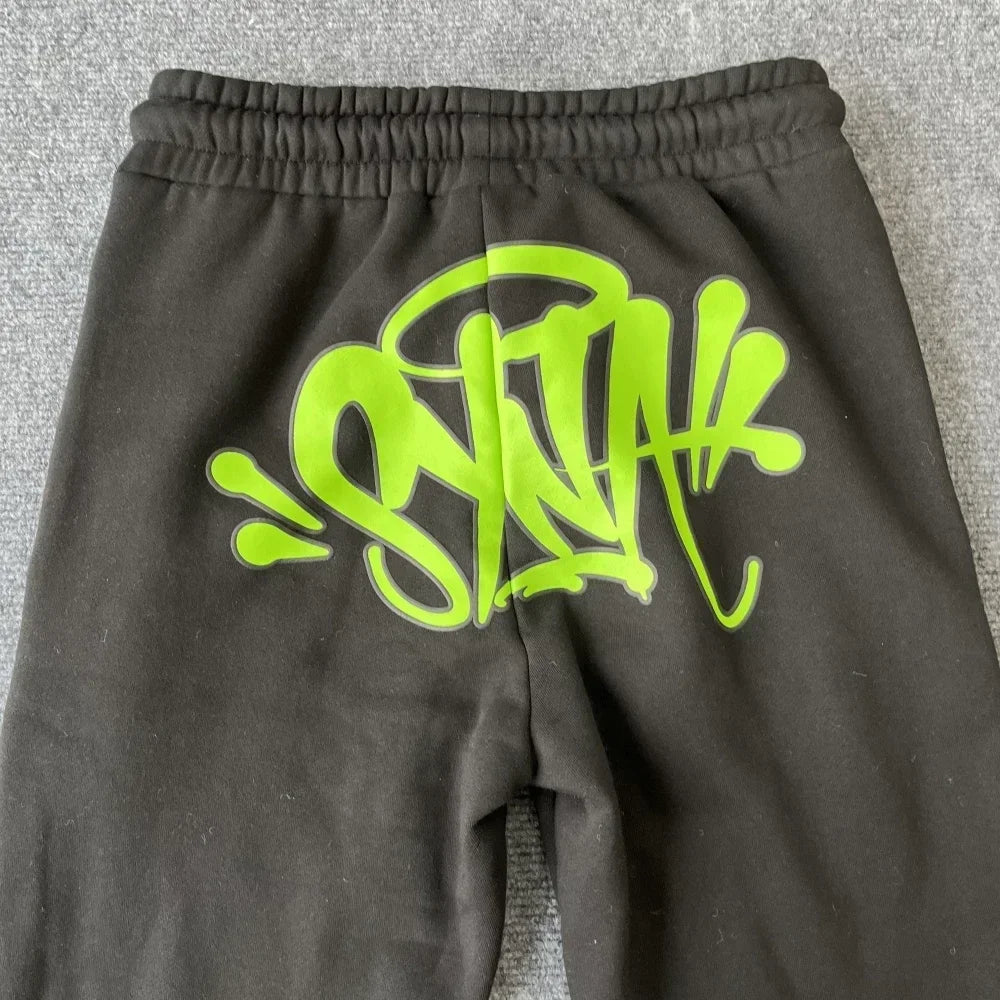 Sy-World Fashion Streetwear Trainingsanzug – Zweiteiliges Set für Herbst & Winter