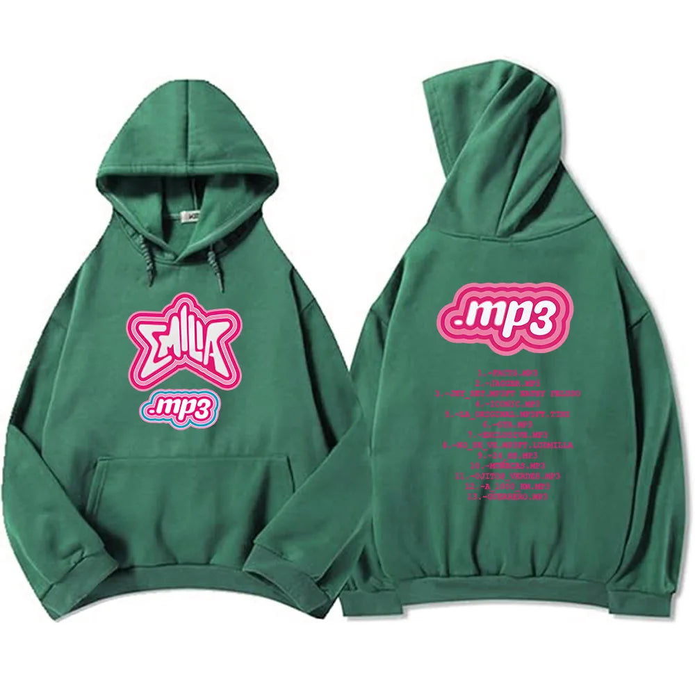 MP3 Emilia Mernes Hoodie – Herren Sweatshirt mit Grafikdruck